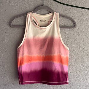 Athleta Racer Back Tye-Dye Tank